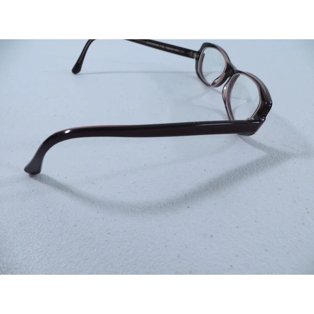 Jean Lafont Douceur‎ 719 Dark Purple Oval Full Fim Eyeglasses Frames 52-16-142